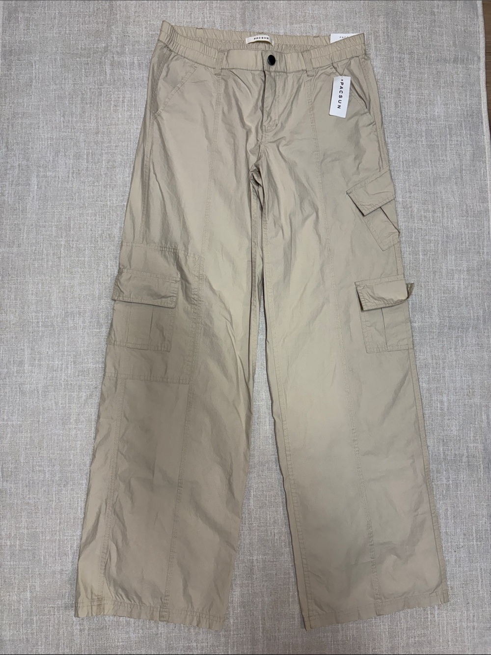 Jacquemus Khaki-Tone Utility Cargo Trousers